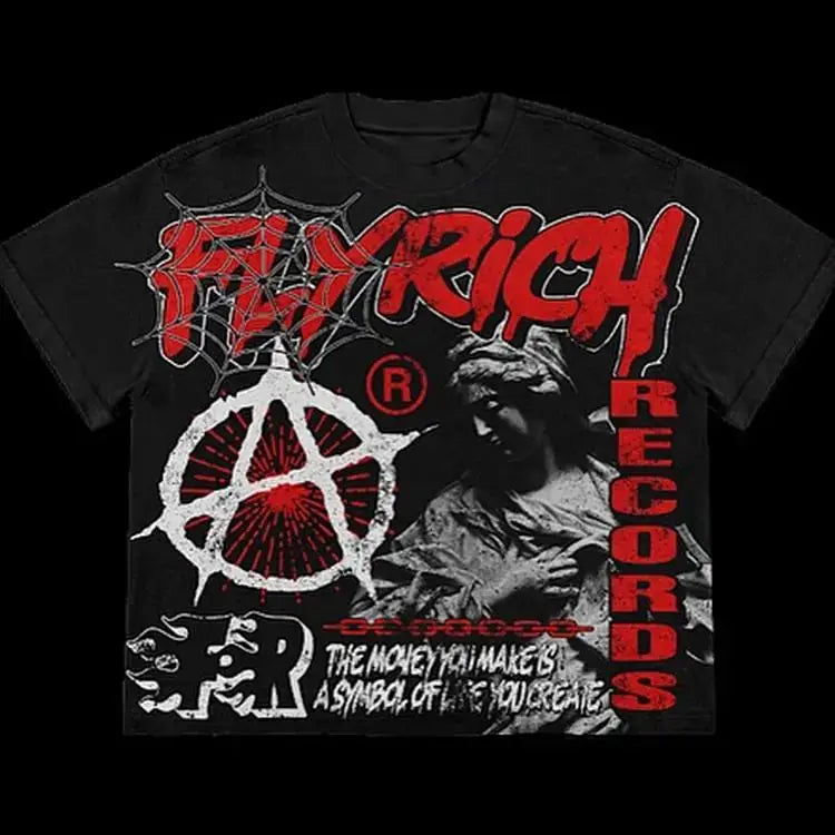 Vintage FlyRich Graphic Tee